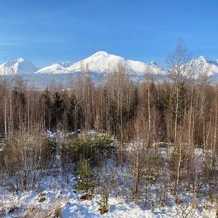 Apartman S Nadhernym Vyhladom Na Tatry Veľký Slavkov Exterior foto